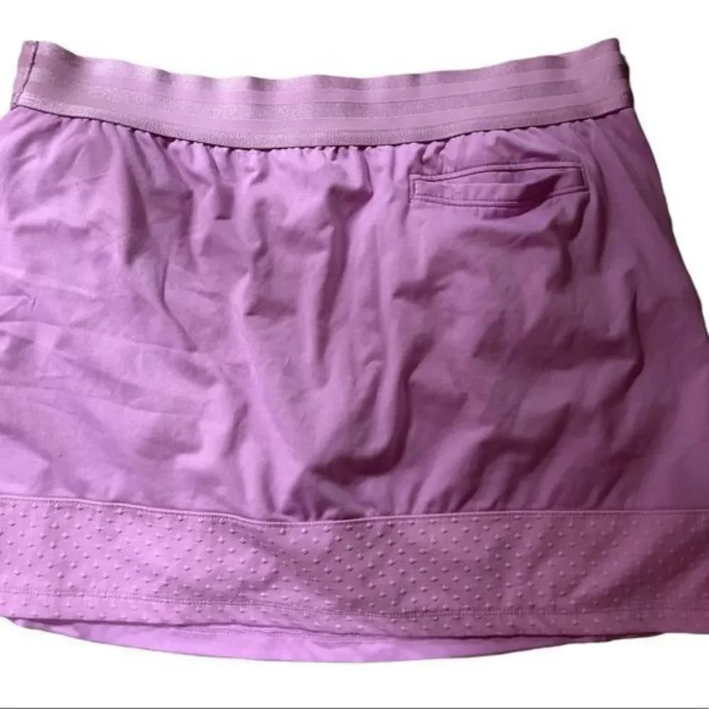 Adidas purple‎ athletic skort size large